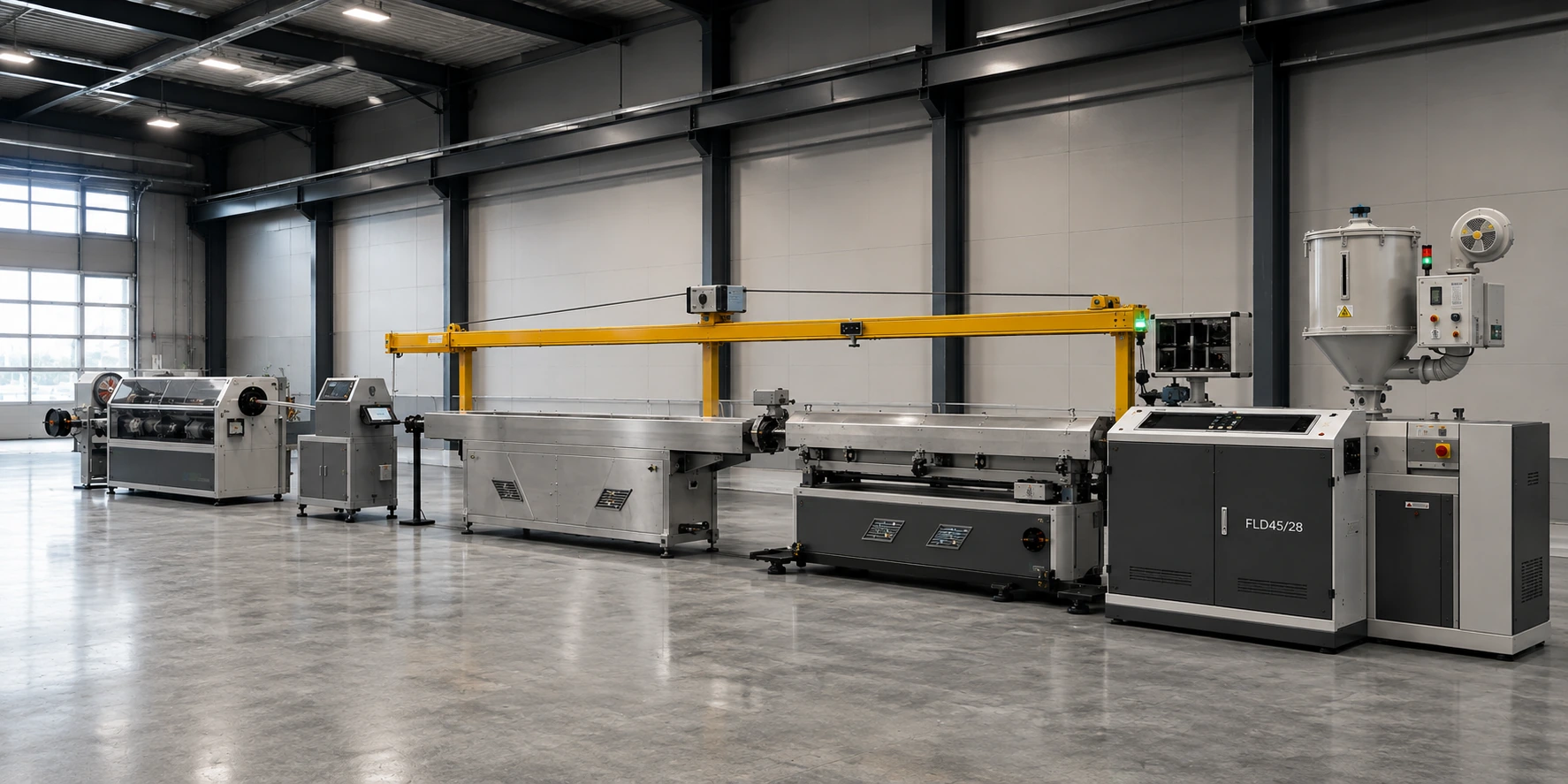 3D printing filament production line installed by SANDOZ Green Industries